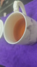PAKCHOICE茶杯茶水分離陶瓷杯帶蓋辦公室杯羊脂玉水杯送長(cháng)輩父親禮物泡茶杯 曬單實(shí)拍圖