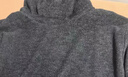 優(yōu)衣庫女裝HEATTECH搖粒絨兩翻領(lǐng)套頭衫/長(cháng)袖25秋冬新款479608 07 青灰色 L /160/88A 曬單實(shí)拍圖
