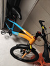 鳳凰山地自行車(chē)男女變速山地車(chē)碟剎青少年兒童自行車(chē)學(xué)生單車(chē) 星際 橙藍【單速+輻條輪】 22寸【適合130-170cm】 曬單實(shí)拍圖