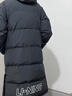 李寧火鍋羽絨服丨石墨烯保暖防潑水抗靜電科技長(cháng)羽絨情侶外套AYMU507 曬單實(shí)拍圖