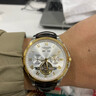 LONGAIES瑞士品牌十大名表男士手表男機械表全自動(dòng)陀飛輪防水夜光高檔男表 間金白面鋼帶/升級版 曬單實(shí)拍圖