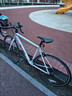 喜德盛公路自行車(chē)25款RC200成人車(chē)14速變速車(chē) 白灰700C*510MM 曬單實(shí)拍圖