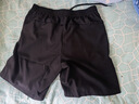 安踏速干褲丨運動(dòng)短褲男士夏季冰絲透氣五分褲健身訓練黑色跑步褲 曬單實(shí)拍圖