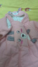 迪士尼（Disney）品牌新生兒冬季羽絨棉連體衣嬰兒外出服棉衣套裝寶寶包腳保暖抱衣 粉色小熊 80cm 80建議6-10個(gè)月 曬單實(shí)拍圖