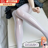 蒲戀偽娘油光白絲連褲絲襪油亮襪性感男娘專(zhuān)用加長(cháng)cosplay女裝大佬 【白絲油光】連褲襪1條 均碼閉襠款100-140斤 曬單實(shí)拍圖