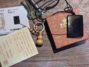 優(yōu)格麗天然黑曜石平安無(wú)事牌吊墜本命年護身符轉運掛件男女款項鏈禮物 黑曜石無(wú)事牌小號【繩鏈款】50*30*7mm 曬單實(shí)拍圖