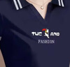 啄木鳥(niǎo)（TUCANO）polo短袖t恤女2025新款夏季大碼女裝上衣洋氣正肩半袖體恤 2597寶藍 2XL (125-140斤) 曬單實(shí)拍圖
