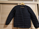 鴨鴨（YAYA）2025秋冬新款輕薄羽絨服男士?jì)饶懚炭钚蓍e百搭鴨絨保暖外套K 黑色 L 曬單實(shí)拍圖