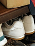 拉夏貝爾女鞋徳訓鞋女新款百搭休閑鞋低幫軟底運動(dòng)鞋子女-2215B 米色 38 曬單實(shí)拍圖
