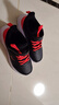 361°兒童運動(dòng)鞋男童跑鞋秋冬密網(wǎng)輕便魔術(shù)貼女童皮革加絨保暖運動(dòng)鞋 【皮革加絨】碳黑/能量紅色 36 曬單實(shí)拍圖
