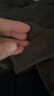 優(yōu)衣庫女裝HEATTECH彈力搖粒絨半拉鏈套頭衫/25秋冬新款479693 39 棕黑色 L /160/88A 曬單實(shí)拍圖