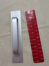 初工免打孔門(mén)把手鋁合金拉手窗戶(hù)推拉門(mén)玻璃移門(mén)自粘抽屜 背膠銀色 曬單實(shí)拍圖