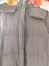 坦博爾羽絨服女中長(cháng)款可脫卸帽寬松保暖百搭外套530558V 巧克力 175  曬單實(shí)拍圖