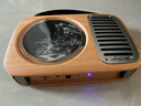 巫牌 單曲人生CD機復古壁掛式可充電專(zhuān)輯播放器藍牙音響一體CD播放機  木紋色  創(chuàng  )意禮物 曬單實(shí)拍圖