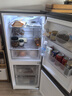 海爾（Haier）冰箱193升雙門(mén)兩門(mén)對開(kāi)門(mén)風(fēng)冷無(wú)霜一級能效節能變頻玻璃面板凈味家用租房電冰箱BCD-193WGHC2E7AS 曬單實(shí)拍圖