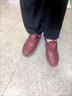 足力健艾爸爸老人鞋女冬棉鞋防水保暖加絨媽媽鞋加厚防滑休閑奶奶鞋老北京布鞋 棗紅女 （送襪子） 40 曬單實(shí)拍圖