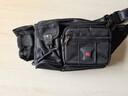 瑞士軍士刀腰包斜跨戶(hù)外運動(dòng)多功能包男跑步胸包斜挎包收錢(qián)包女挎包 加大黑色升級（26*18*9厘米） 裸包 曬單實(shí)拍圖