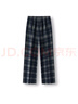 森馬（Semir）商場(chǎng)同款|休閑褲女冬季仿呢格紋加絨長(cháng)褲2025闊腿褲101725127019A 曬單實(shí)拍圖