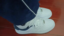 KAPPA卡帕背靠背男鞋板鞋男2025秋冬新款厚底增高小白鞋休閑百搭運動(dòng)鞋 經(jīng)典白/海昌藍 【四季款】 38 曬單實(shí)拍圖