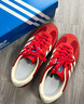 阿迪達斯（adidas）三葉草男女鞋GAZELLE INDOOR低幫休閑鞋IF1808紅白37 曬單實(shí)拍圖