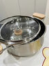 小熊（Bear）316L不銹鋼湯鍋+蒸屜 燉鍋蒸鍋24cm煮粥鍋燃氣灶通用CP-JG010-P03 曬單實(shí)拍圖