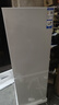 海爾（Haier）冰箱云柔米-膚感180升雙開(kāi)門(mén)兩門(mén)二門(mén)家用小型小戶(hù)型迷你節能省電租房宿舍小冰箱BCD-180LHC200GL 曬單實(shí)拍圖