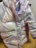 迪士尼女童輕薄羽絨服2025秋冬季新款兒童保暖童裝中長(cháng)款寶寶羽絨外套 曬單實(shí)拍圖