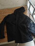 羅蒙夾克男秋季商務(wù)休閑柔軟舒適行政防風(fēng)戶(hù)外運動(dòng)連帽外套男V6G黑XL 曬單實(shí)拍圖
