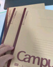 國譽(yù)(KOKUYO)B5筆記本子Campus無(wú)線(xiàn)裝訂本牛皮紙系列 8mm點(diǎn)線(xiàn)26行 60張4本顏色隨機 WCN-CNB1615 曬單實(shí)拍圖
