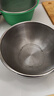 無(wú)印良品（MUJI）不銹鋼 盆/XL 加大洗菜盆瀝水和面盆揉面盆沙拉拌菜調料盆淘米盆 曬單實(shí)拍圖