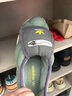 adidas「面包鞋」PUFFYLETTE經(jīng)典運動(dòng)棉鞋男女秋冬阿迪達斯三葉草 綠/深灰   46 曬單實(shí)拍圖