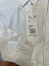 優(yōu)衣庫女裝全棉襯衫/長(cháng)袖襯衣薄外套通勤長(cháng)絨棉新款479078 00 白色 XS 曬單實(shí)拍圖