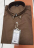 馬登工裝美式休閑磨毛牛津紡襯衫長(cháng)袖外套純棉牛津布薄款襯衣男秋 淺棕色 【襯衣男商務(wù)高級感/男士正裝襯衫/免燙抗皺】 L 曬單實(shí)拍圖