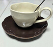 SUCCOHOMEWARE北歐簡(jiǎn)約風(fēng)咖啡杯套裝家用陶瓷馬克杯喝水杯子公司辦公室下午茶杯 摩卡墨爾本-混色6杯碟勺(黑u架) 曬單實(shí)拍圖