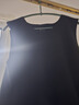 海瀾之家（HLA）男士保暖背心男雙面絨無(wú)痕陽(yáng)離子舒適透氣圓領(lǐng)打底彈力寬肩背心 紅外發(fā)熱抗菌防螨2件-黑色+深灰 3XL /185(體重170-190斤) 曬單實(shí)拍圖