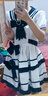 閃動(dòng)少女（SHANDONGSHAONV）溫柔海軍風(fēng)青春少女蛋糕裙洋裝連衣裙子lolita洛麗塔洋裝連衣 L 曬單實(shí)拍圖