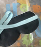 KDANG嬰兒真絲眼罩曬太陽(yáng)曬黃疸嬰幼兒睡覺(jué)睡眠專(zhuān)用新生兒防護藍光藍色 曬單實(shí)拍圖