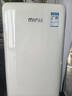 小吉（MINIJ）【許我耀眼同款】冰箱小型家用121升一級能效客廳宿舍辦公室復(fù)古迷你小冰箱Pro 121Pro奶酪白 曬單實(shí)拍圖