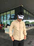 PGA高爾夫服裝男裝厚外套秋冬防風(fēng)防水加絨保暖衣服 101437-卡其色外套 L 曬單實(shí)拍圖