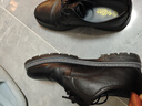 金利來(lái)（Goldlion）男鞋男士皮鞋25春季新款爆米花大底商務(wù)休閑鞋G587510306AAB黑41 曬單實(shí)拍圖