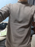 莫代爾男士保暖內衣男套裝純棉半高領(lǐng)全棉毛衫打底大碼薄款秋衣秋褲冬季 280咖色【中.領(lǐng)套裝】 L (160) 【115-130斤】 曬單實(shí)拍圖