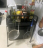 美廚物語(yǔ)廚房置物架臺面微波爐置物架烤箱架子家用多層廚房收納架 曬單實(shí)拍圖