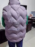 中老年媽媽冬裝羽絨棉馬甲外套女奶奶冬季老太太馬甲老人保暖衣服 紫色 B805 6XL 建議140-160斤 曬單實(shí)拍圖