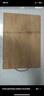 雙槍整竹切菜板砧板  加大加厚案板搟面板家用粘板占板40*28*1.8cm 曬單實(shí)拍圖