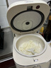 美的（Midea）飛快奶油電飯煲家用3-5人抗菌不粘內膽電飯鍋4升青瓷新款智能可預約MB-4E01R 曬單實(shí)拍圖