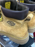 Dickies馬丁靴男靴2025秋冬百搭靴子男女情侶大黃靴加絨厚底增高鞋工裝靴 70土黃加絨款 41 【偏大一碼，適合運動(dòng)鞋42】 曬單實(shí)拍圖