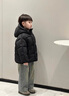 G.duck小黃鴨童裝男童羽絨棉服冬季加厚2025新款兒童棉衣冬裝男寶寶棉襖 黑色 140 建議9~10歲【130-140cm】cm 曬單實(shí)拍圖