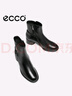 愛(ài)步（ECCO）靴子女 時(shí)尚百搭經(jīng)典簡(jiǎn)約牛皮粗跟女靴 雕塑奢華222513 黑色22251301001 37 曬單實(shí)拍圖