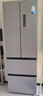 美的（Midea）417法式多門(mén)四開(kāi)門(mén)嵌入式60CM超薄一級雙變頻智能家用電冰箱MR-417WFPE流蘇銀國家補貼20% 曬單實(shí)拍圖