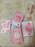 四季年華 口袋本魔術(shù)貼扣便攜卡通線(xiàn)圈手賬小本子線(xiàn)圈本便攜隨身記作業(yè)記事本 四本-蜜桃果汁 曬單實(shí)拍圖